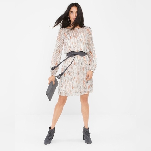 White House Black Market Dresses & Skirts - White House Black Market Geo-Print Boho Dress G531